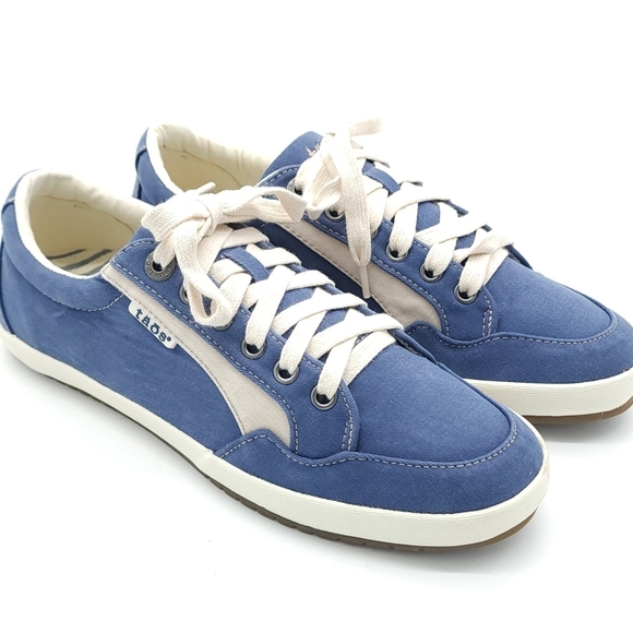 Taos Shooting Star Indigo Distressed Blue Women's Sneaker Size 8.5 M - Picture 7 of 8